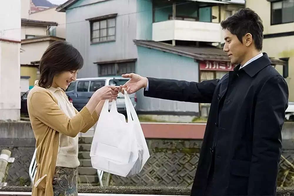 「おくりびと」広末涼子 & 本木雅弘の画像