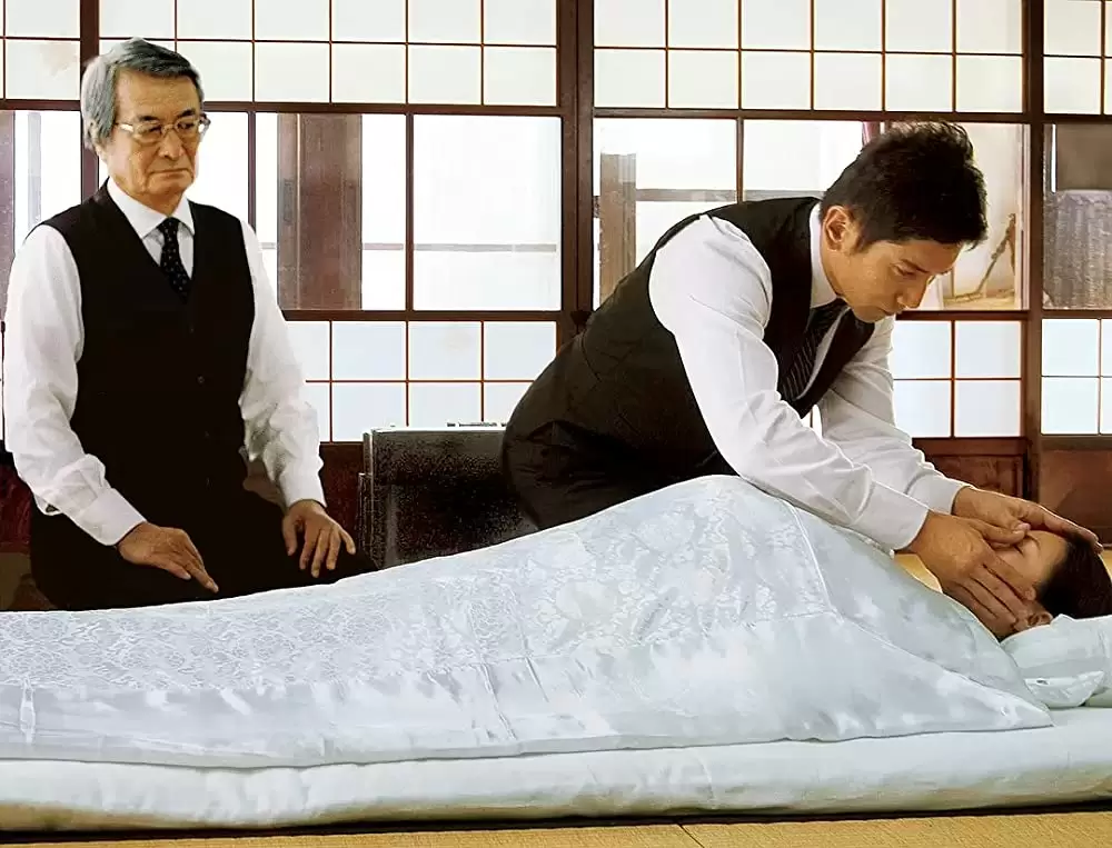 「おくりびと」本木雅弘 & 山崎努の画像