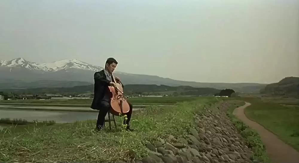 「おくりびと」本木雅弘の画像