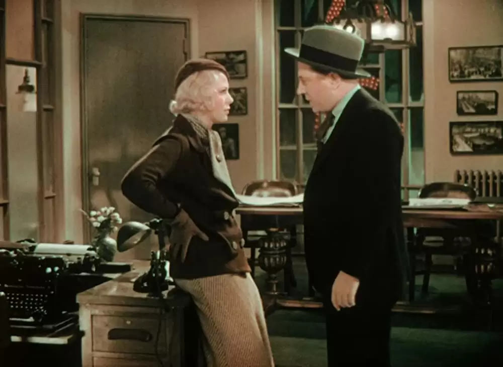 「肉の蝋人形」グレンダ・ファレル & フランク・マクヒューの画像