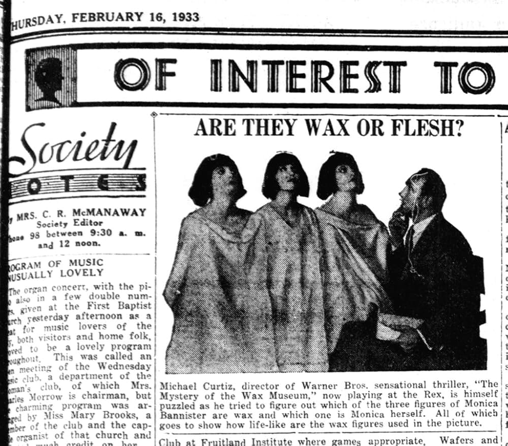 肉の蝋人形の画像