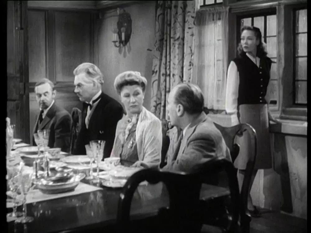 「そして誰もいなくなった」ジュディス・アンダーソン & ジューン・ドペレス & バリー・フィッツジェラルド & ウォルター・ヒューストン & ローランド・ヤングの画像