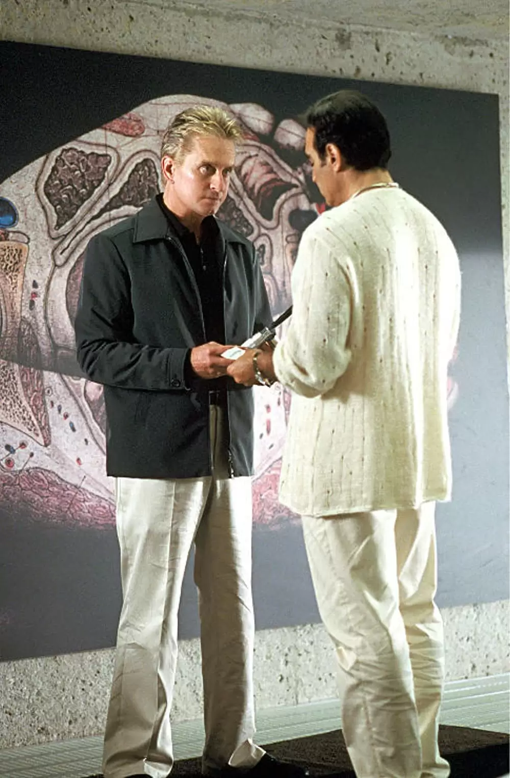 「セイブ・ザ・ワールド」マイケル・ダグラス & デビッド・スーシェの画像