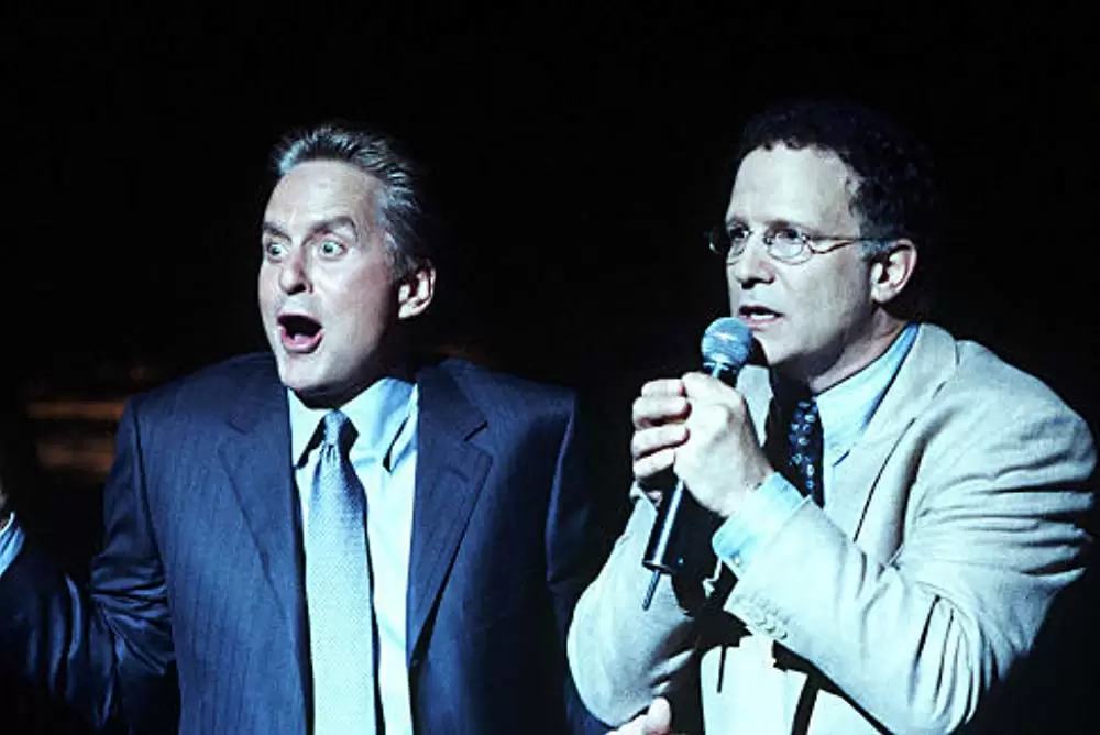 「セイブ・ザ・ワールド」マイケル・ダグラス & アルバート・ブルックスの画像