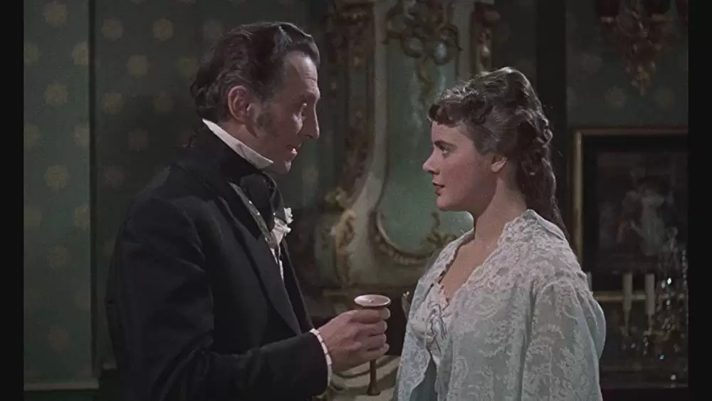 「フランケンシュタインの復讐」ピーター・カッシング & Anna Walmsleyの画像