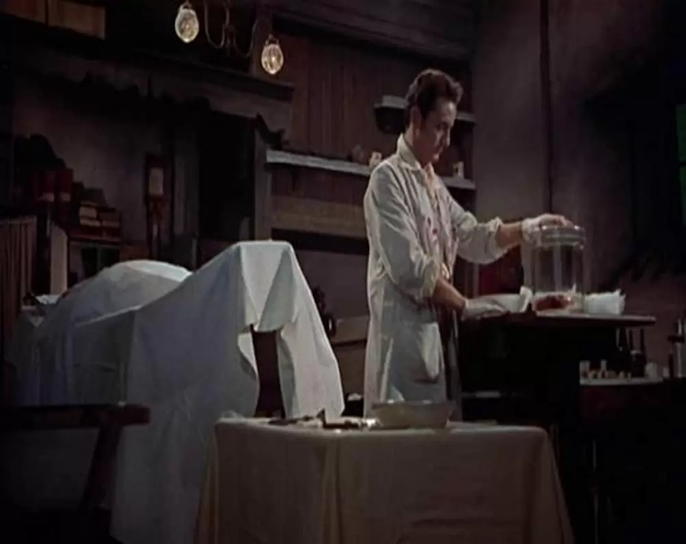 「フランケンシュタインの復讐」Francis Matthewsの画像