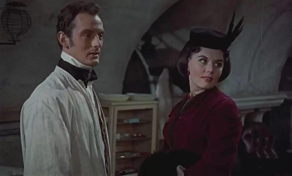 「フランケンシュタインの復讐」ユニス・ゲイスン & Francis Matthewsの画像