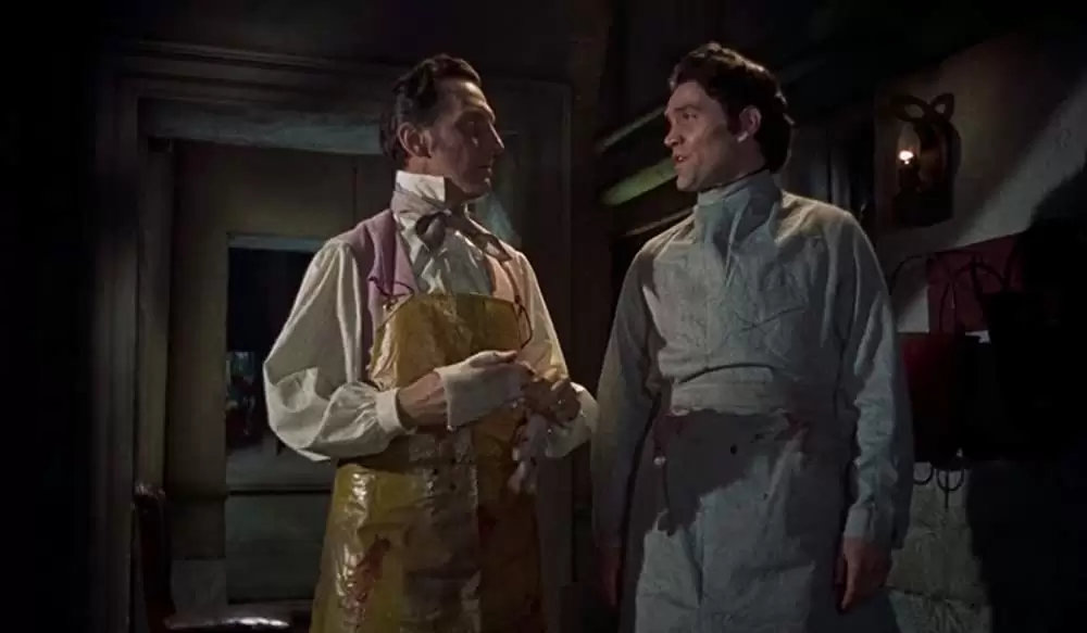 「フランケンシュタインの復讐」ピーター・カッシングの画像