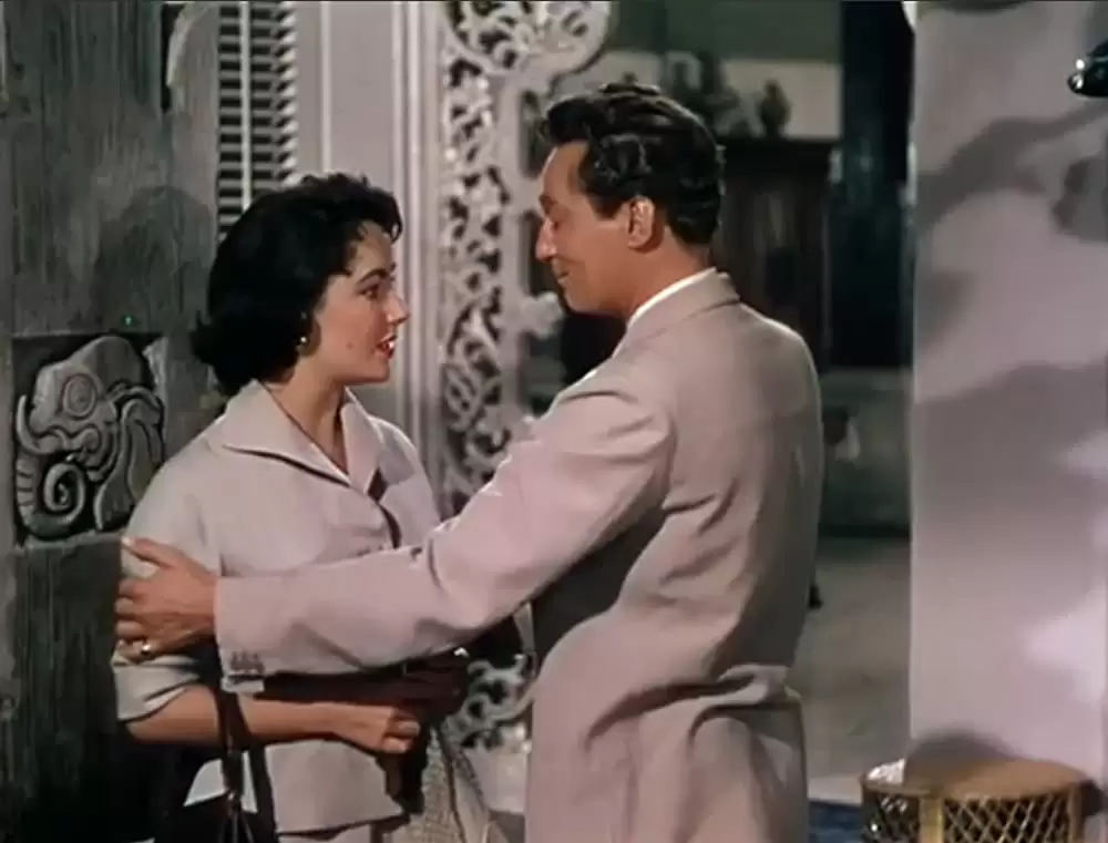 「巨象の道」エリザベス・テイラー & ピーター・フィンチの画像