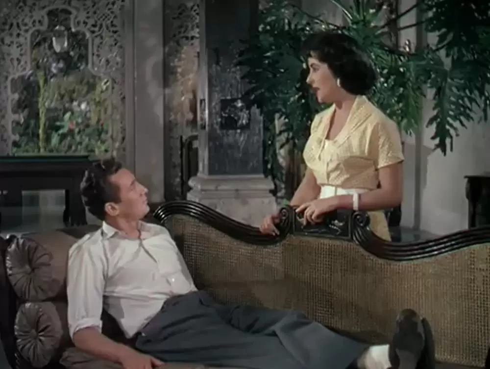 「巨象の道」エリザベス・テイラー & ピーター・フィンチの画像