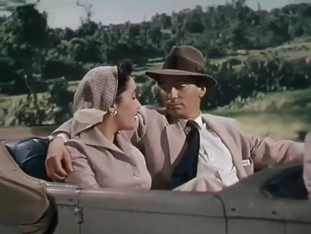 「巨象の道」エリザベス・テイラー & ピーター・フィンチの画像