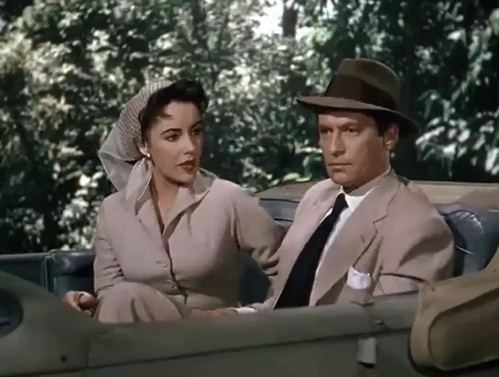 「巨象の道」エリザベス・テイラー & ピーター・フィンチの画像