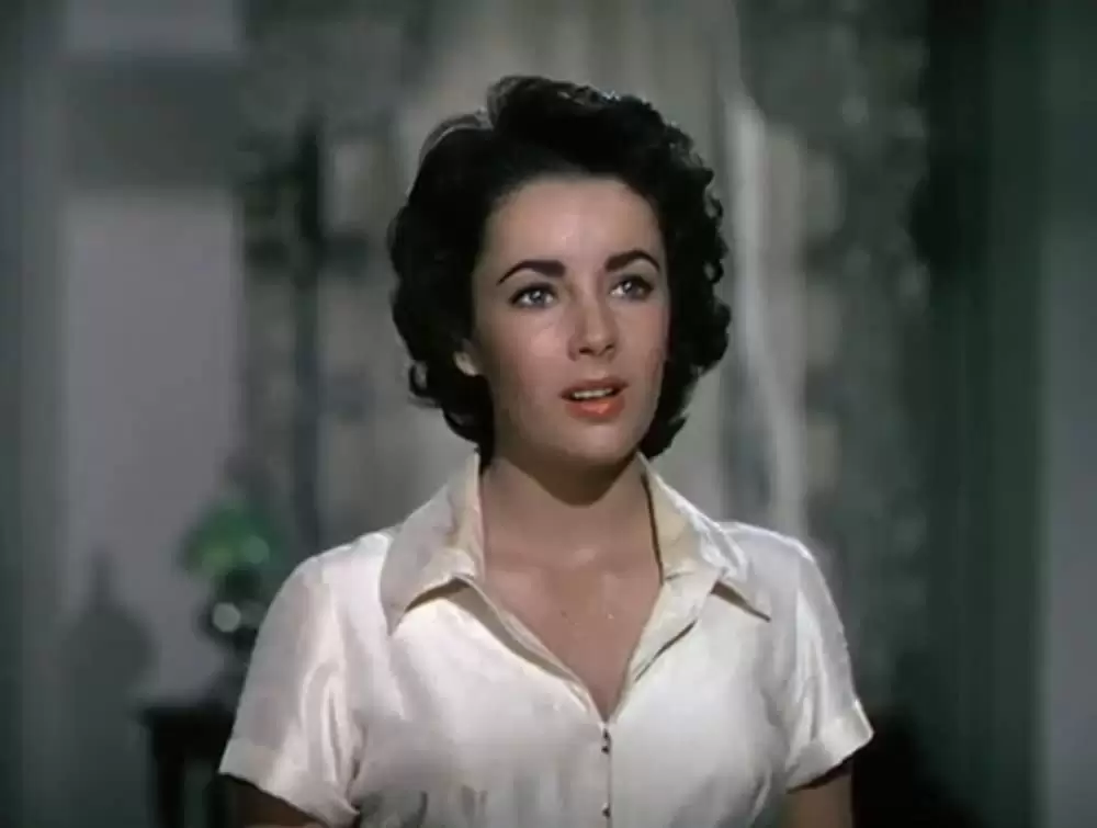 「巨象の道」エリザベス・テイラーの画像