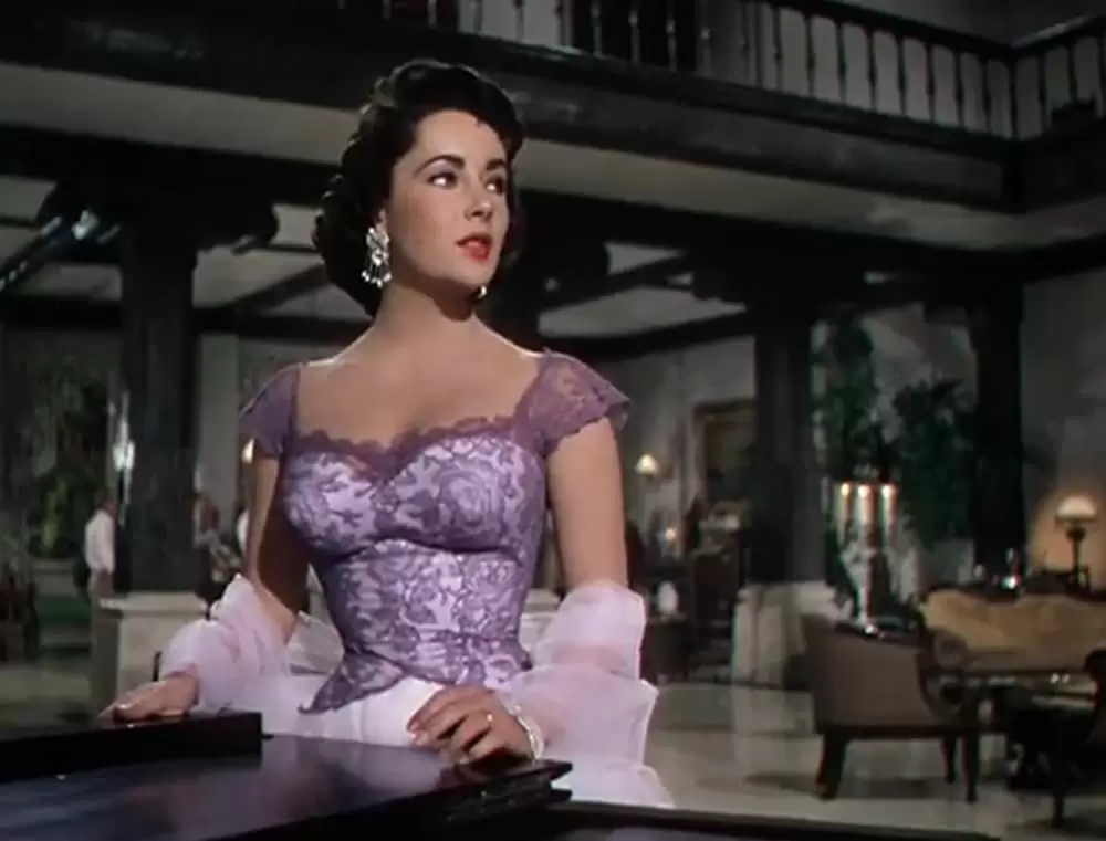 「巨象の道」エリザベス・テイラーの画像