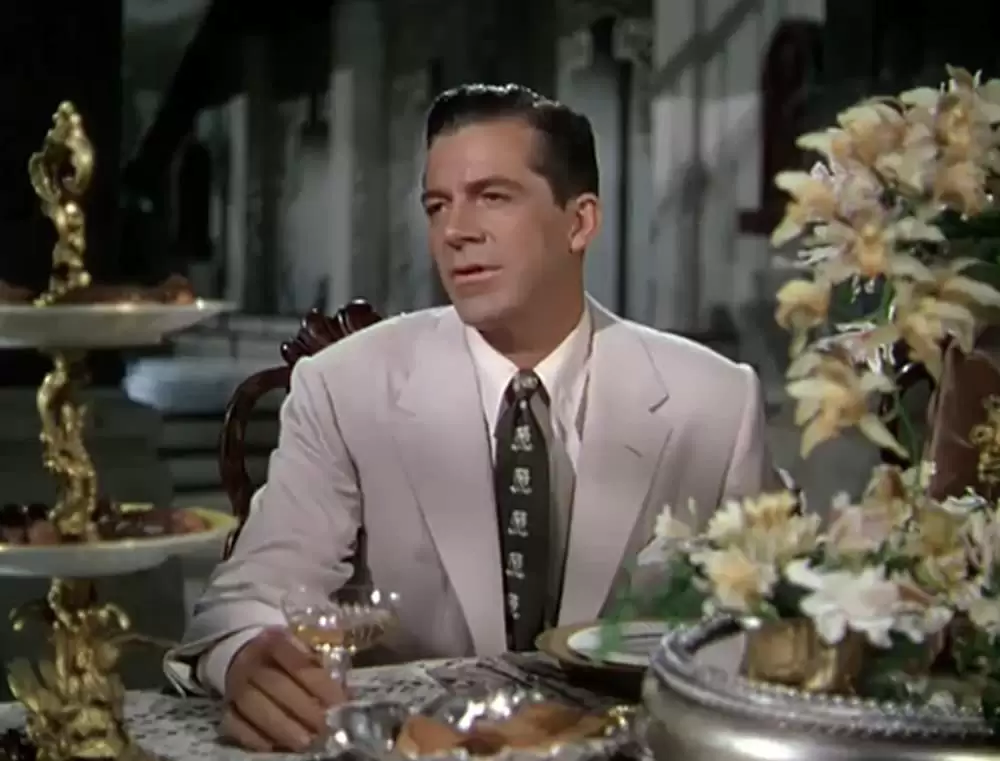 「巨象の道」ダナ・アンドリュースの画像