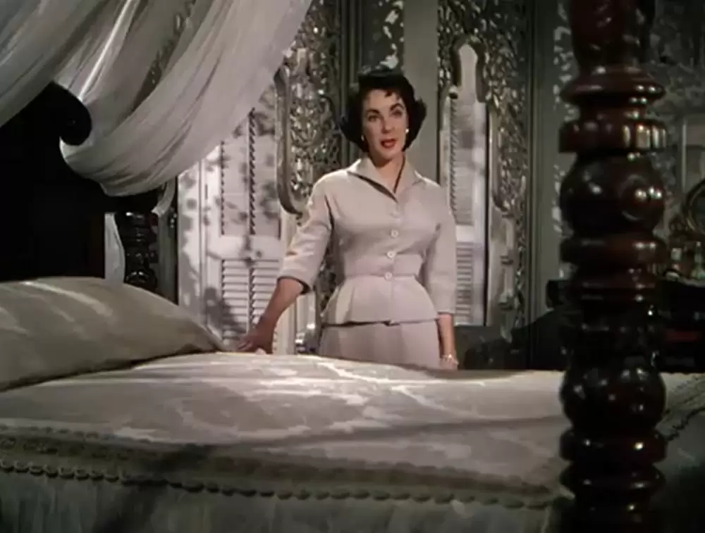 「巨象の道」エリザベス・テイラーの画像