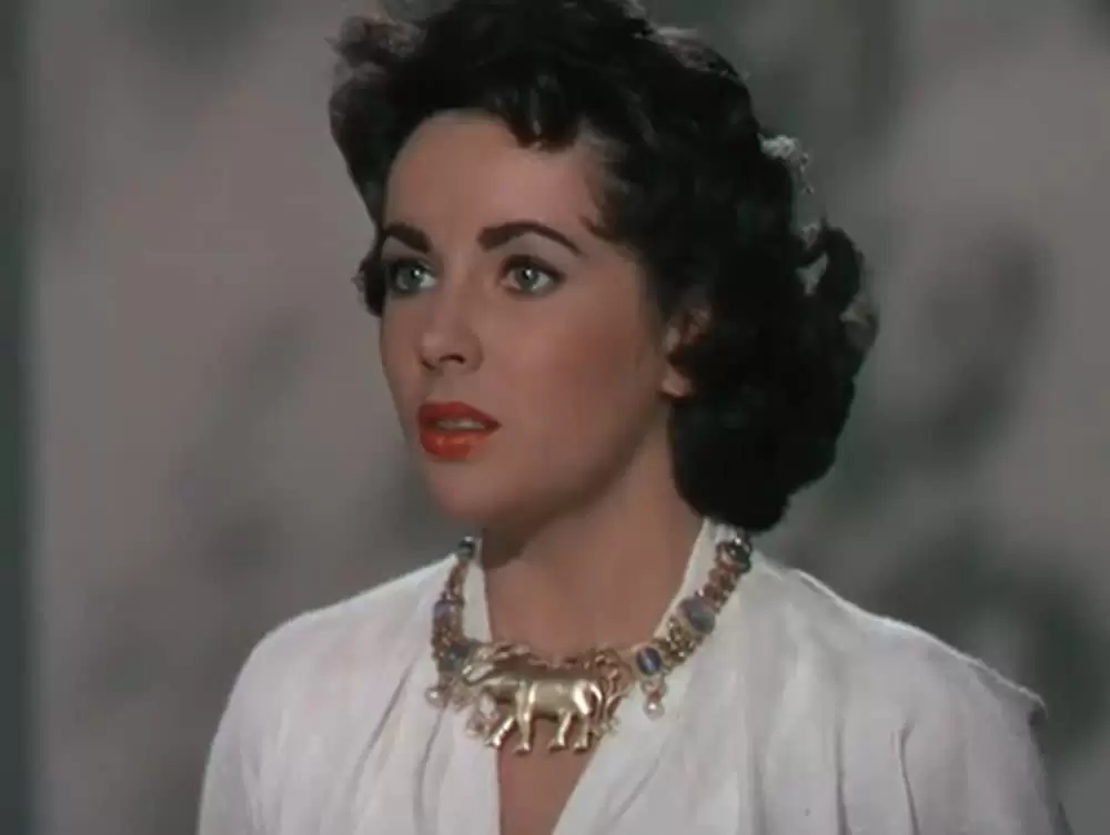 「巨象の道」エリザベス・テイラーの画像