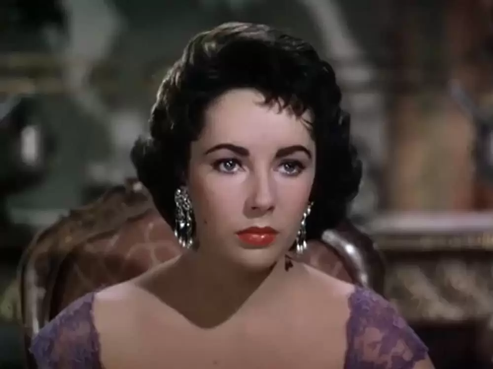 「巨象の道」エリザベス・テイラーの画像