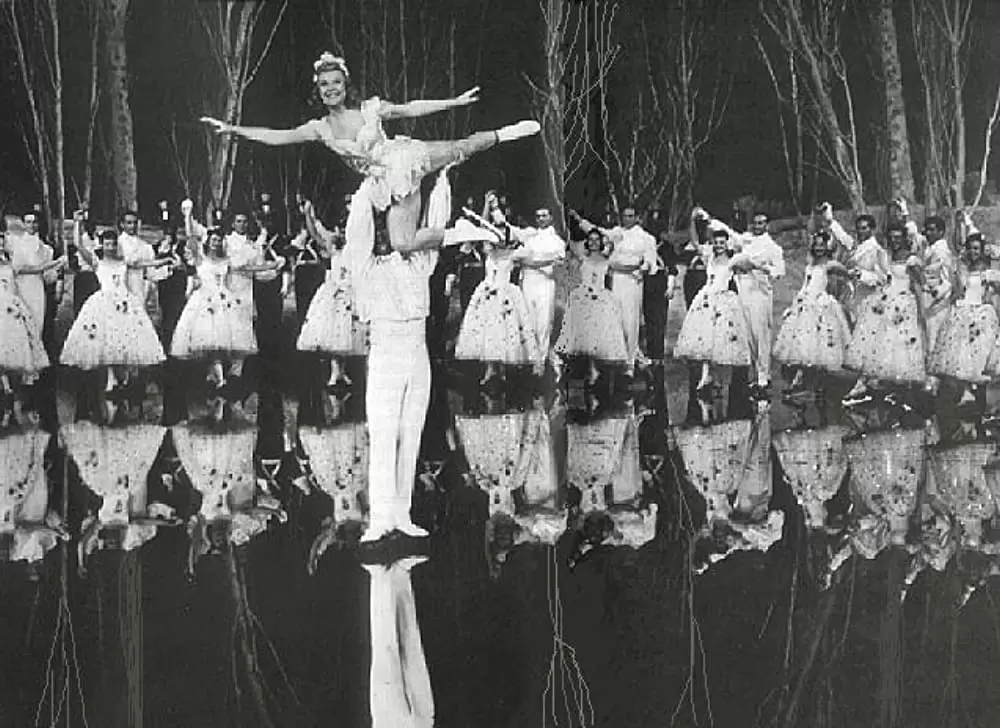 「銀嶺セレナーデ」ミルトン・バール & グレン・ミラー & ソニア・ヘニーの画像