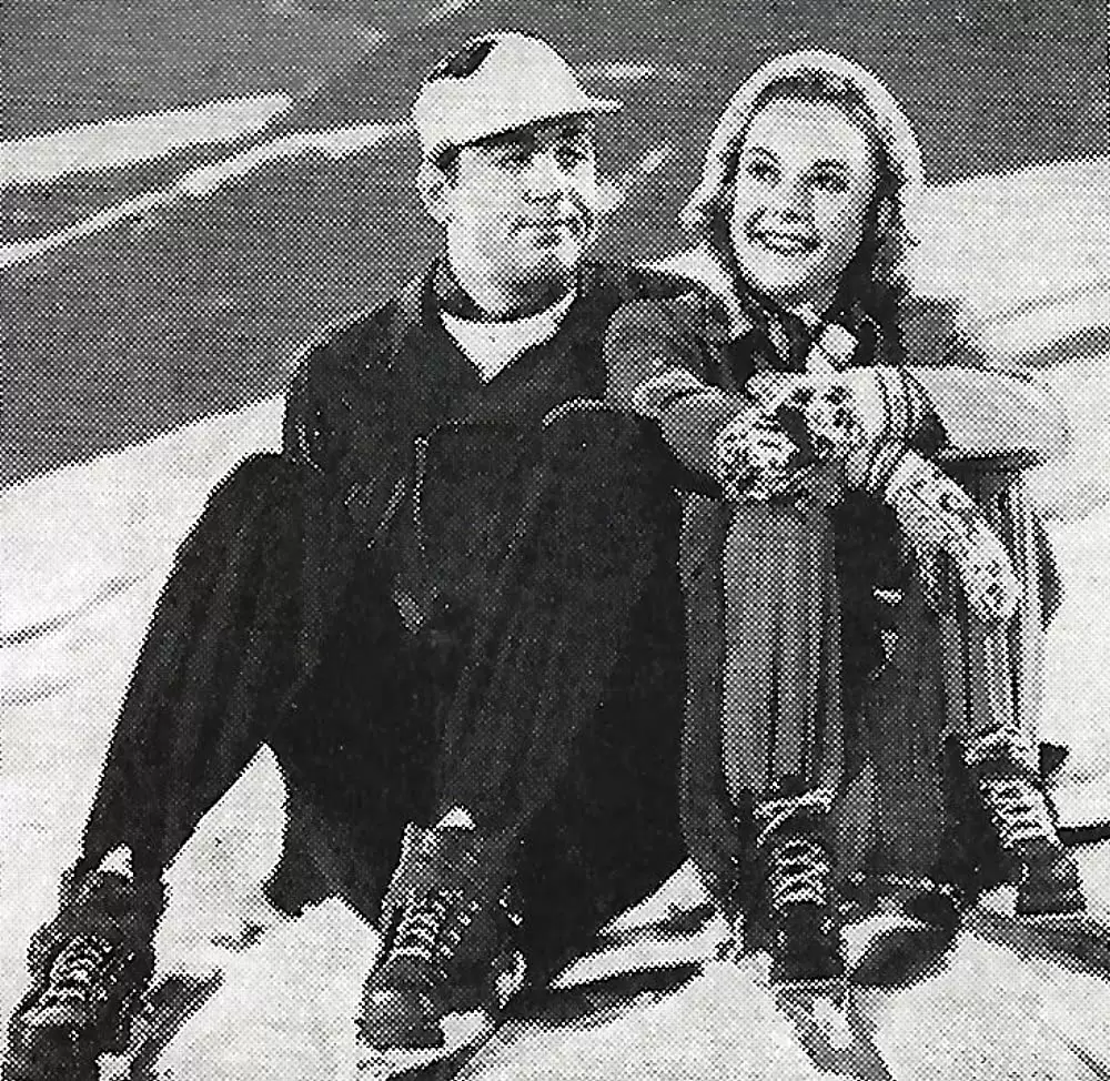 「銀嶺セレナーデ」ソニア・ヘニー & John Payneの画像