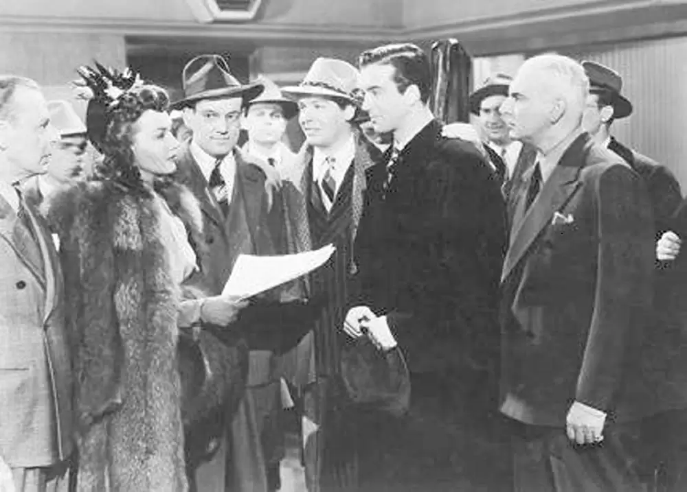 「銀嶺セレナーデ」ミルトン・バール & グレン・ミラー & リン・バリ & John Payneの画像