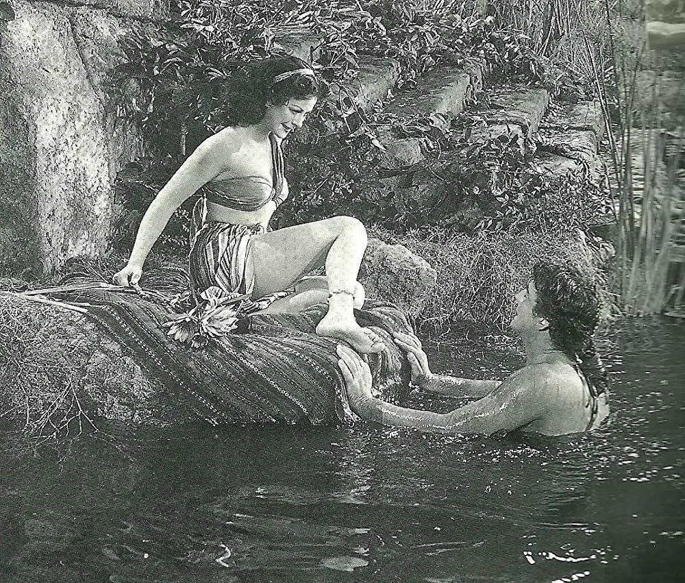 「サムソンとデリラ」ヘディ・ラマール & ビクター・マチュア & ヘンリー・ウィルコクソンの画像