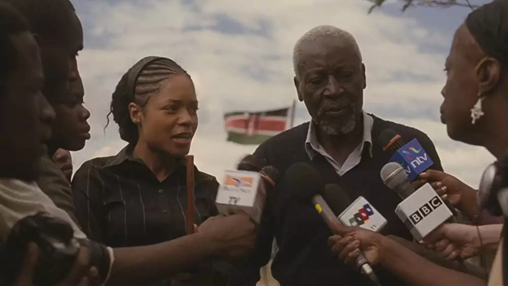 おじいさんと草原の小学校の画像