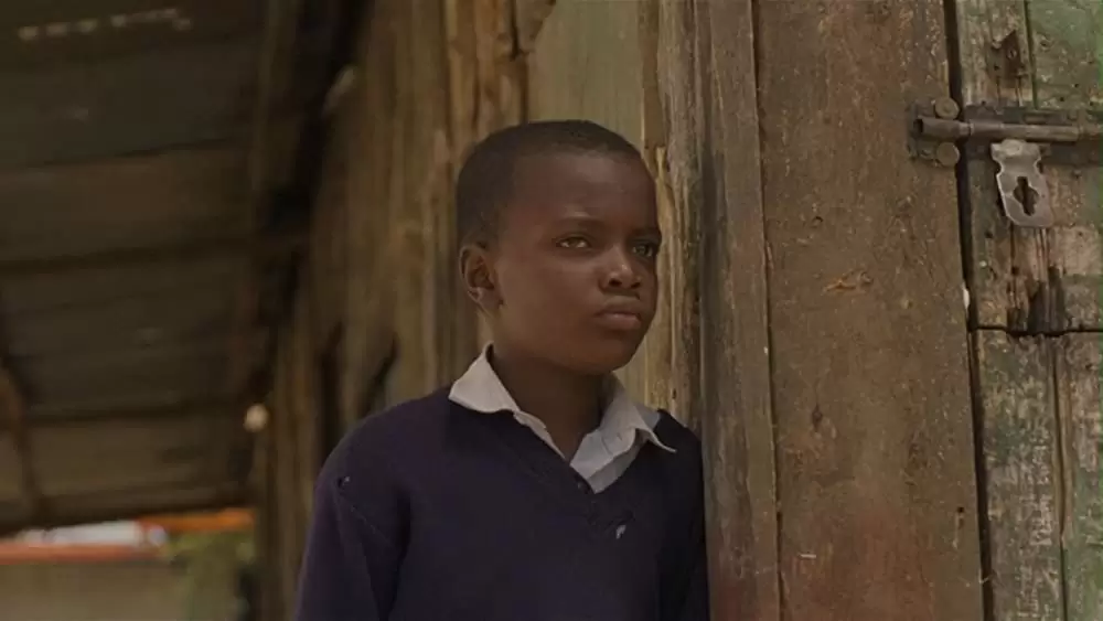 おじいさんと草原の小学校の画像