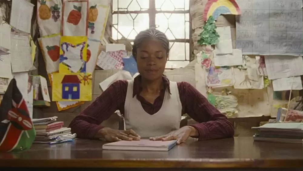 おじいさんと草原の小学校の画像