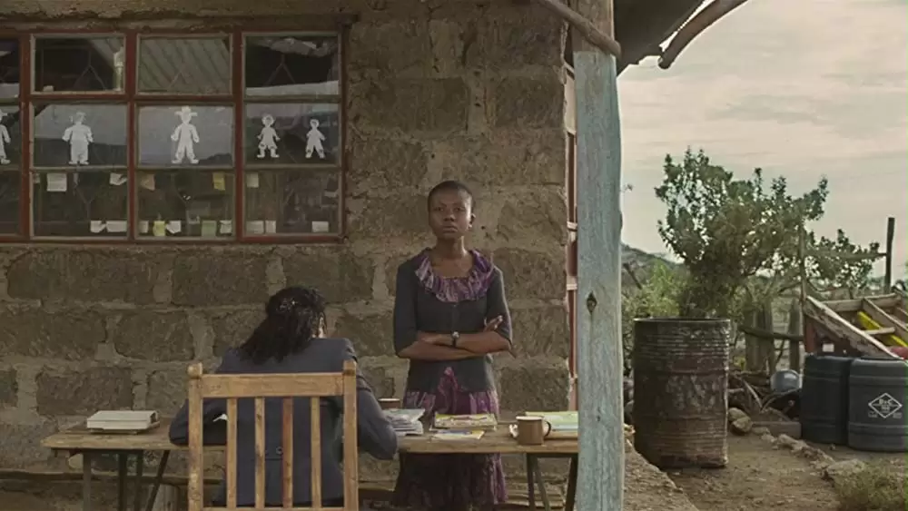 おじいさんと草原の小学校の画像