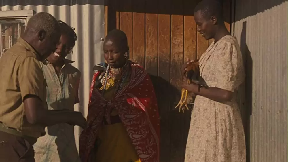 おじいさんと草原の小学校の画像