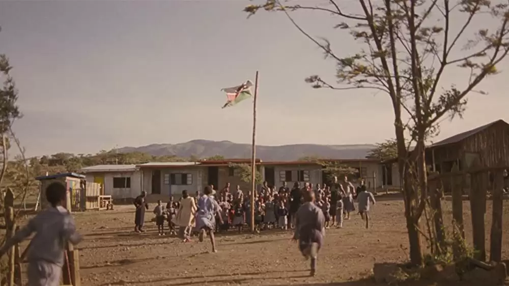 おじいさんと草原の小学校の画像