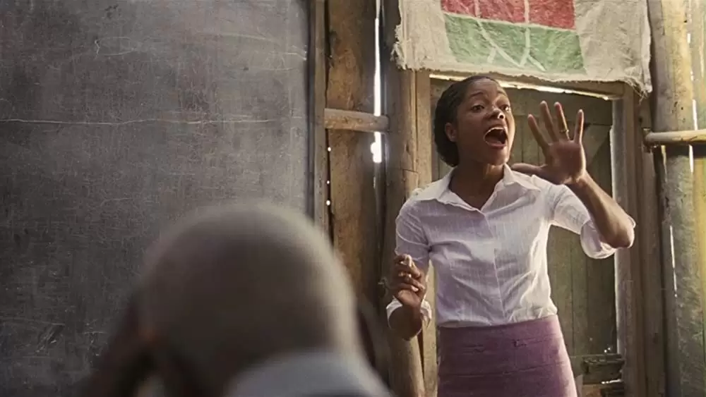 おじいさんと草原の小学校の画像