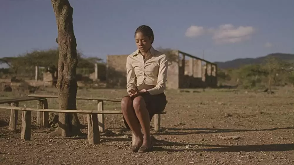 おじいさんと草原の小学校の画像