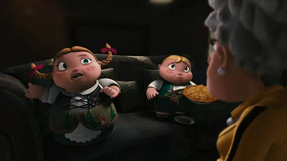 「リトル・レッド2 ～ヘンゼルとグレーテル誘拐事件!?～」グレン・クローズ & ビル・ヘイダー & エイミー・ポーラーの画像