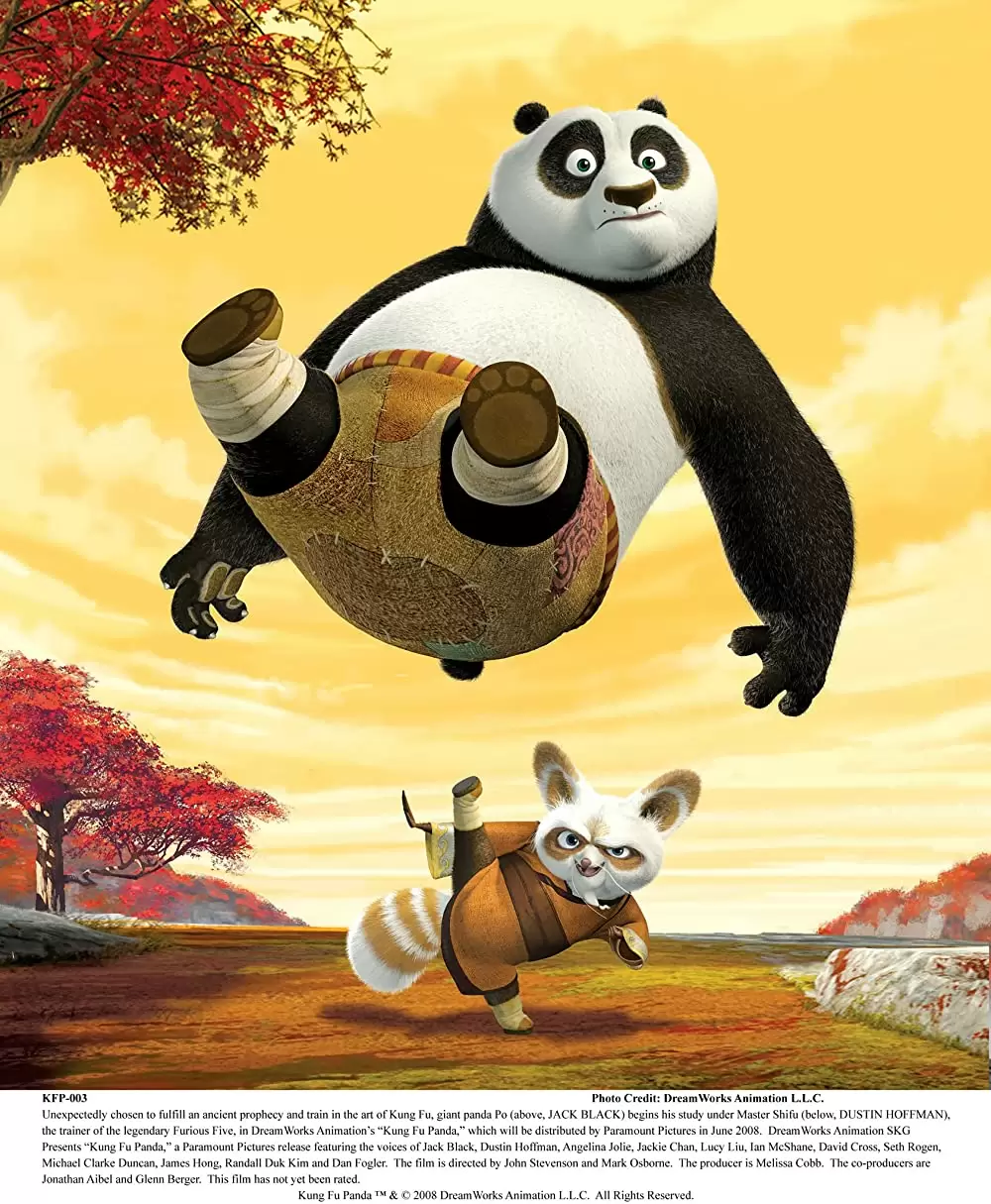 「カンフー・パンダ」ダスティン・ホフマン & ジャック・ブラックの画像