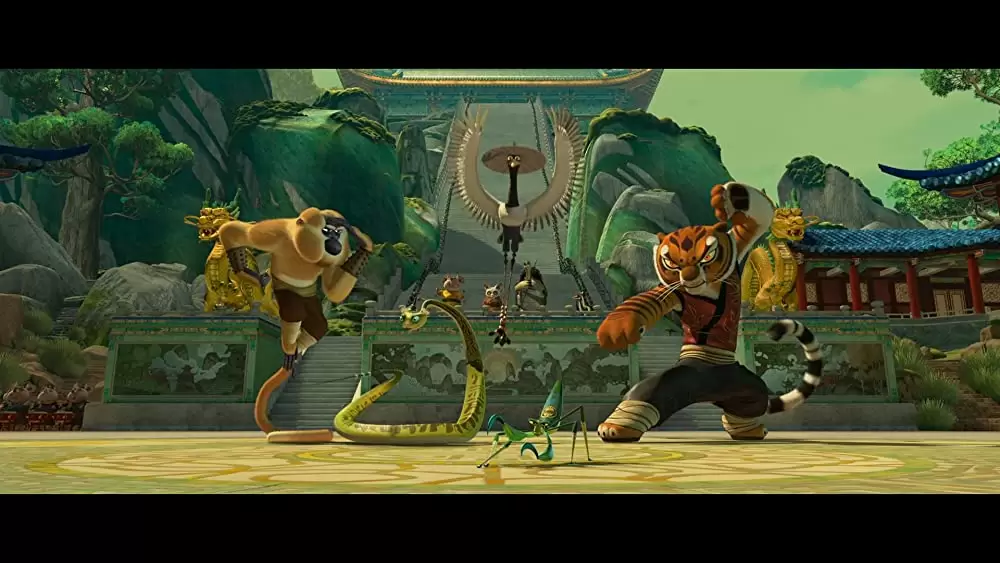 「カンフー・パンダ」ジャッキー・チェン & アンジェリーナ・ジョリー & ルーシー・リュー & デビッド・クロス & セス・ローゲンの画像