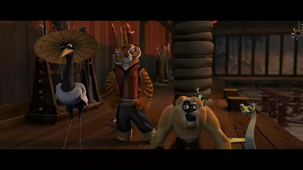 「カンフー・パンダ」ジャッキー・チェン & アンジェリーナ・ジョリー & ルーシー・リュー & デビッド・クロス & セス・ローゲンの画像