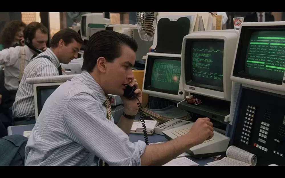 「ウォール街」チャーリー・シーンの画像