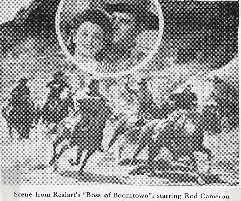 「あの馬車を撃て!」Vivian Austin & ロッド・キャメロンの画像