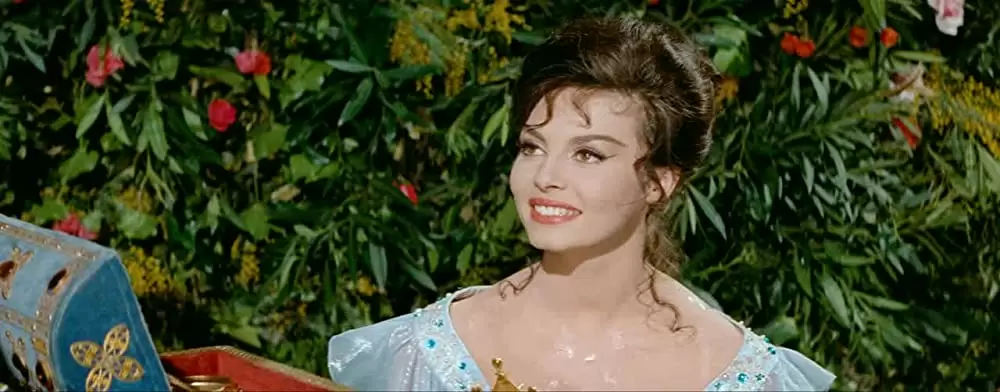 「アラジンと女盗賊」Michèle Mercier & ドナルド・オコナーの画像