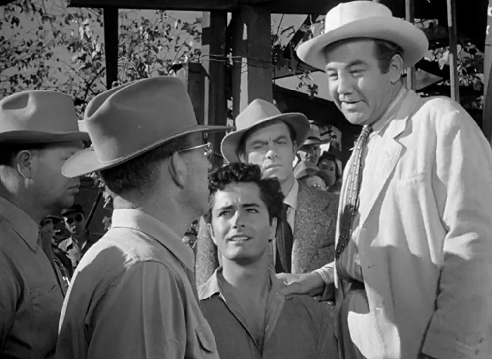 「オール・ザ・キングスメン」ジョン・デレク & ブロデリック・クロフォード & ジョン・アイアランドの画像