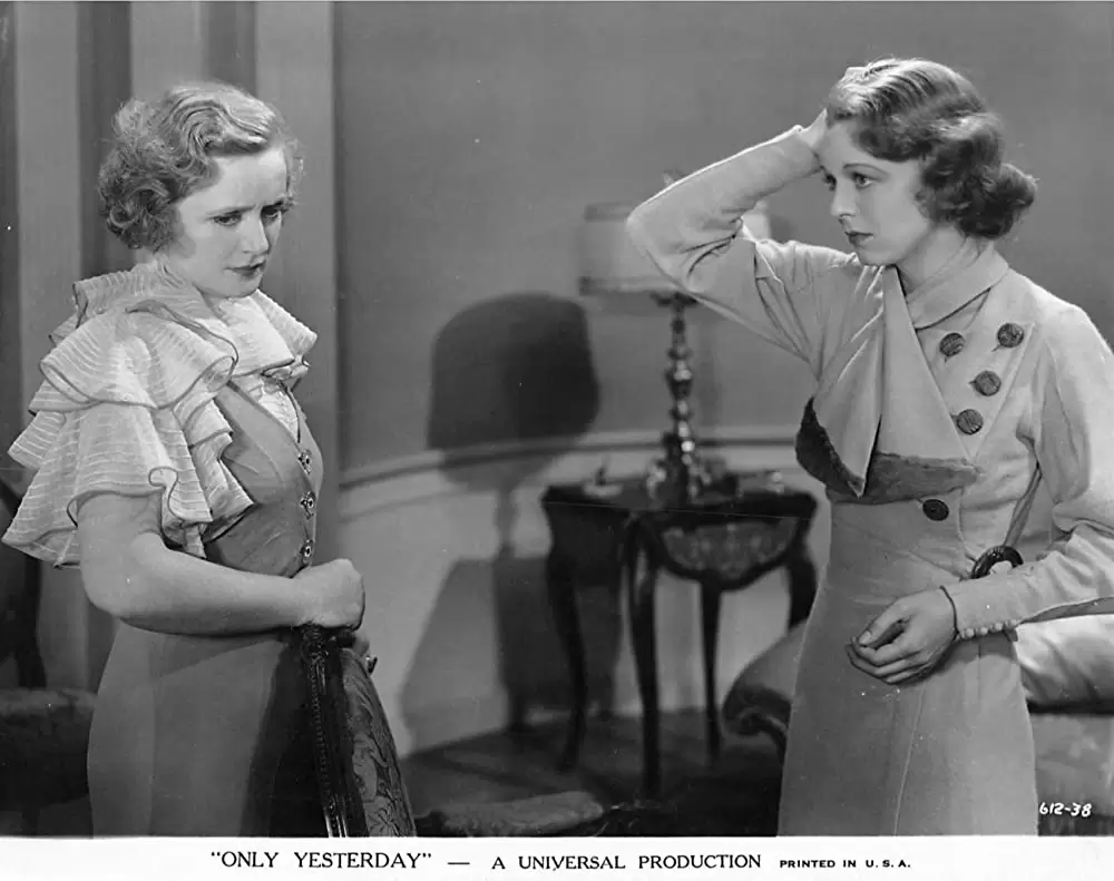 「昨日」ビリー・バーク & マーガレット・サラバンの画像