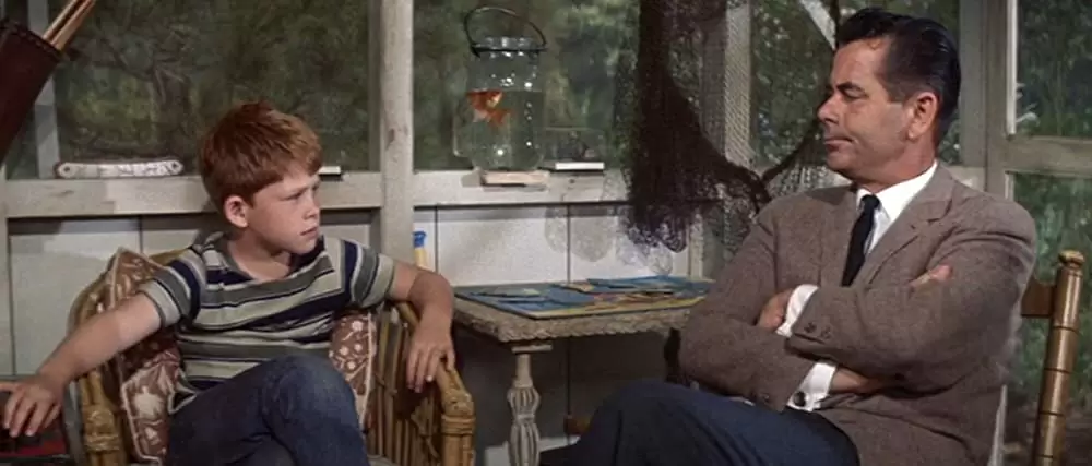 「けっさくなエディ」ロン・ハワード & グレン・フォードの画像