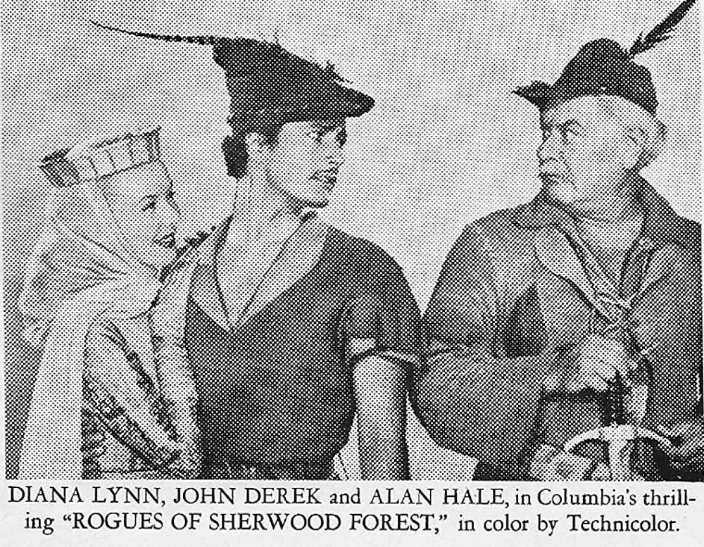 「剣侠ロビン」ジョン・デレク & アラン・ヘイル & ダイアナ・リンの画像