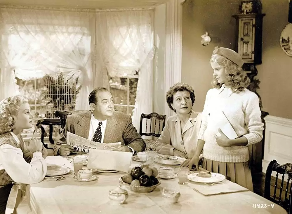 「恋文騒動」エドワード・アーノルド & ジョーン・コールフィールド & モナ・フリーマン & Mary Philipsの画像