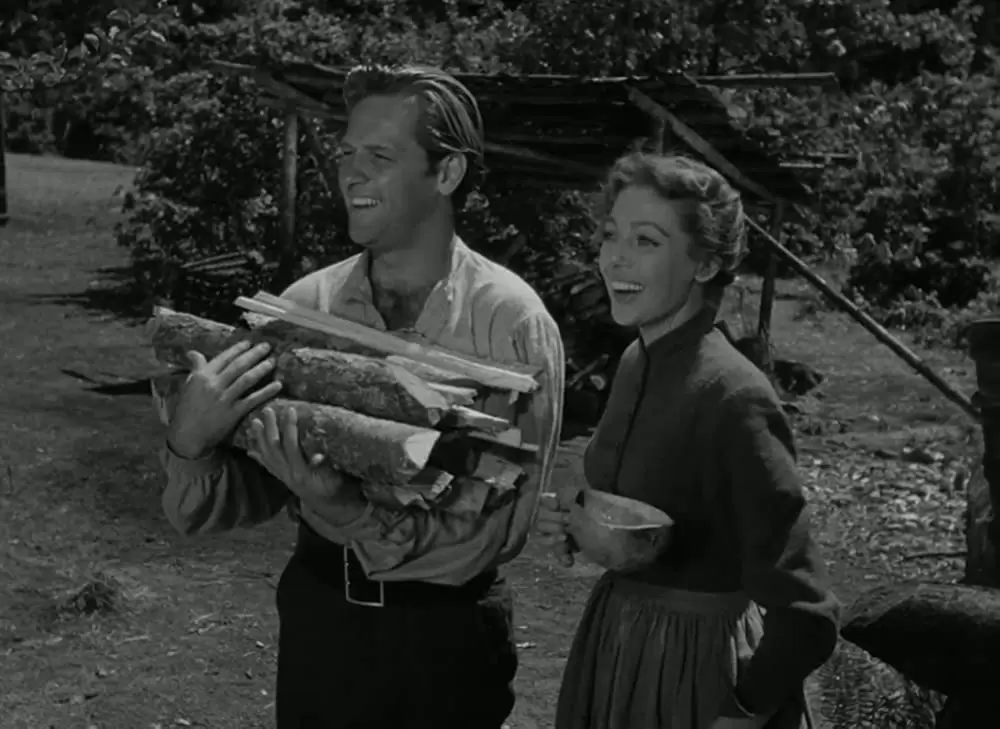 「荒原の女」ウィリアム・ホールデン & ロレッタ・ヤングの画像