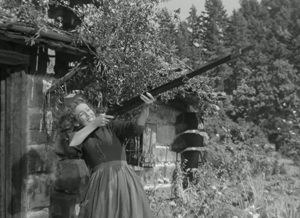 「荒原の女」ロレッタ・ヤングの画像