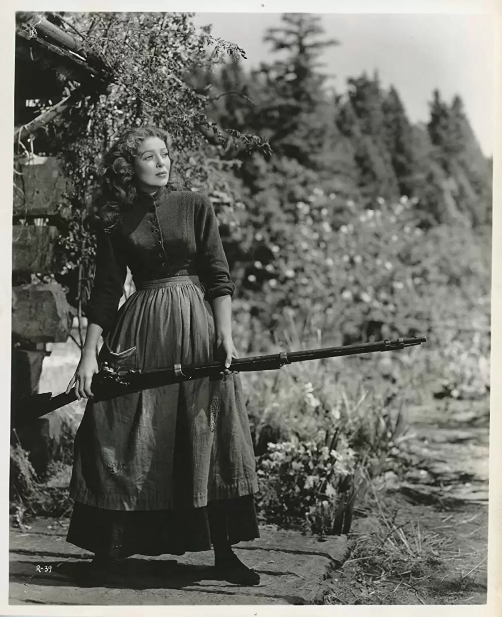 「荒原の女」ロレッタ・ヤングの画像