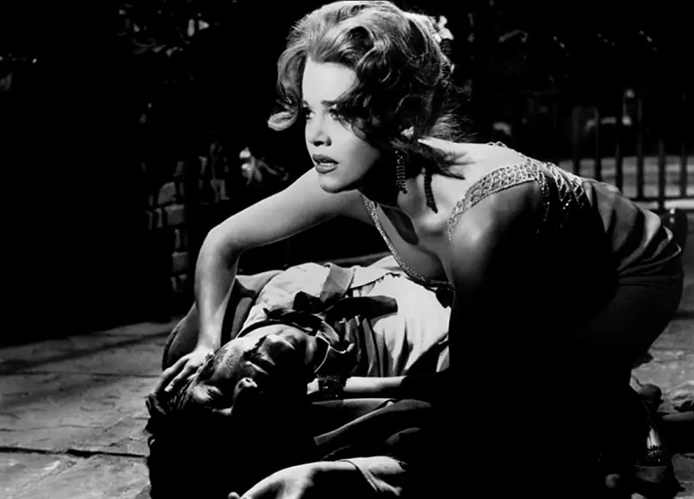 「荒野を歩け」ジェーン・フォンダ & ローレンス・ハーベイの画像